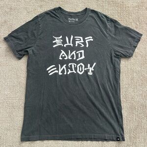 Hurley Men's Charcoal Surf Tee